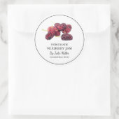 Eenvoudige zelfgemaakte Mulberry Jam Label (Tas)
