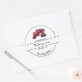 Eenvoudige zelfgemaakte Mulberry Jam Label (Envelop)