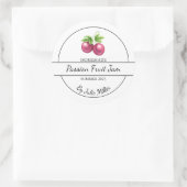 Eenvoudige zelfgemaakte Passion Fruit Jam Label (Tas)