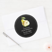 Eenvoudige zelfgemaakte peer behoudt label (Envelop)