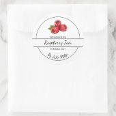 Eenvoudige zelfgemaakte Raspberry Jam Label (Tas)