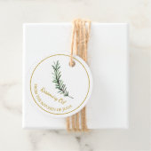 Eenvoudige zelfgemaakte Rozemarijn Olie Hang Label (In situ)