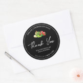 Eenvoudige zelfgemaakte Salsa dank je Label (Envelop)