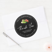 Eenvoudige zelfgemaakte Salsa dank je Label (Envelop)