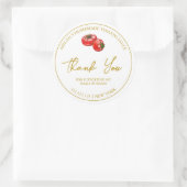 Eenvoudige zelfgemaakte tomatensaus Bedankt Label (Tas)