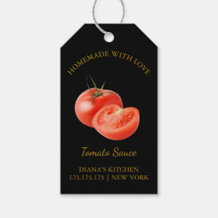 Eenvoudige zelfgemaakte tomatensaus Hang Label l Z Cadeaulabel