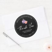Eenvoudige zelfgemaakte vijgenjam bedankt label (Envelop)