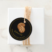 Eenvoudige zelfgemaakte walnotenolie Hang Label l  (In situ)