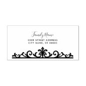 Eenvoudige zelfinktende rubberen stempel (Design)