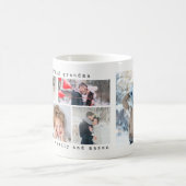 Eenvoudige zes foto-inklage | Kerstmis Koffiemok (Center)