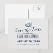 Eenvoudige Zilver van de Zand van de Dollar sparen Aankondigingskaart (Voorkant / Achterkant)