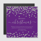 Eenvoudige Zilveren Feestdagen voor kerstmis Glitt (Voorkant / Achterkant)