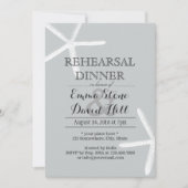 Eenvoudige Zilverrepetitie in het avondeten Kaart (Voorkant)