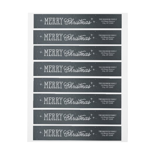 Eenvoudige zin Bewerkbare kleur omhulling label (Vel)