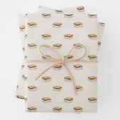 Eenvoudige zomer klassiek kampvuur Smores Inpakpapier Vel (In situ)