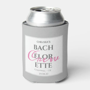 Eenvoudige zomergrijze Bachelorette-kreeft Blikjeskoeler