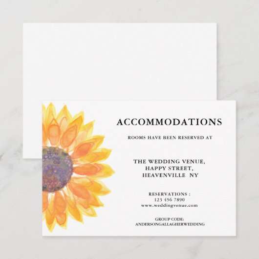 Eenvoudige zonnebloempitten informatiekaartje (Voorkant / Achterkant)