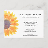 Eenvoudige zonnebloempitten informatiekaartje (Voorkant)