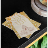 Eenvoudige Zuid-Indiase bruiloft Kaart