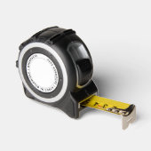 Eenvoudige zwart-wit Coach Foto Aangepaste naam Rolmaat (Hoek)