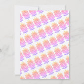 Eenvoudige zwart-wit glowy bladeren herfst bruilof kaart (Achterkant)