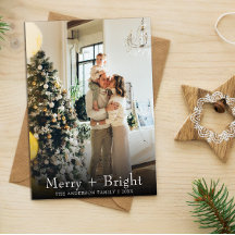 Eenvoudige zwart-wit typemachine kerstfoto