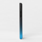 Eenvoudige zwarte en blauwe iPhone 7 hoes, stevig Case-Mate iPhone Case (Achterkant/links)