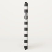 Eenvoudige zwarte en witte gingham Case-Mate iPhone case (Achterkant / rechts)