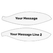 Eenvoudige zwarte en witte naam Jouw tekst Sjabloo Basketbal (Panelen)