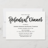 Eenvoudige zwarte en witte repetitie kaart (Voorkant)