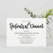 Eenvoudige zwarte en witte repetitie kaart (Staand voorkant)