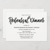 Eenvoudige zwarte en witte repetitie kaart (Voorkant / Achterkant)