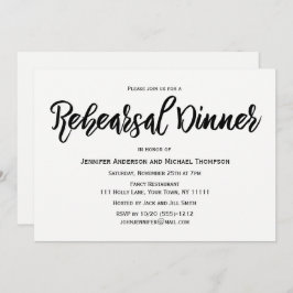 Eenvoudige zwarte en witte repetitie kaart