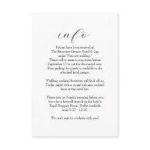 Eenvoudige zwarte en witte trouwgegevens van legan