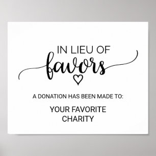 Eenvoudige zwarte kalligrafie in plaats van voeten poster