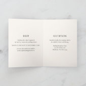 Eenvoudige zwarte moderne bruiloft (Binnen)