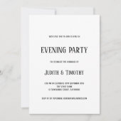 Eenvoudige Zwarte Tekst Witte Jurk Elke Kleur Avon Kaart (Voorkant)