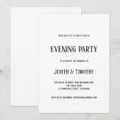 Eenvoudige Zwarte Tekst Witte Jurk Elke Kleur Avon Kaart (Voorkant / Achterkant)