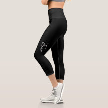 Eenvoudige zwarte vrije legging