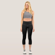 Eenvoudige zwarte vrije legging