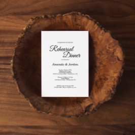 Eenvoudige zwarte witte kalligrafie repetitie - bi kaart