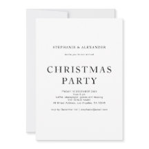 Eenvoudige zwarte witte kerst