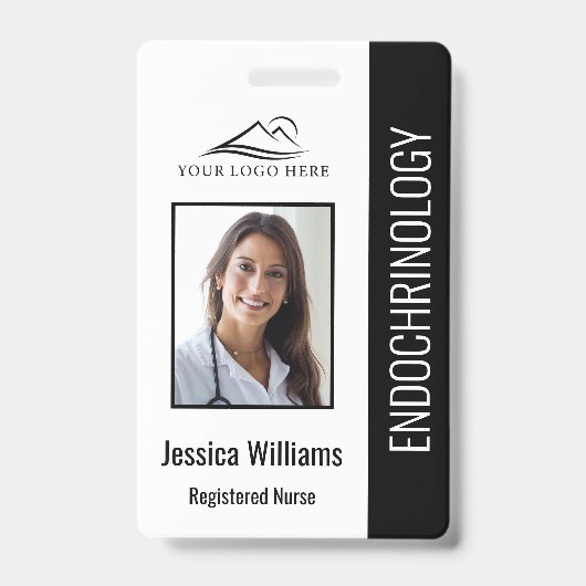 Eenvoudige zwarte zurigheid badge (Front)