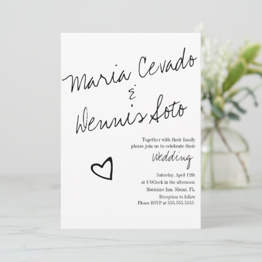 Eenvoudige zwevende ritssluiting kaart (Staand voorkant)