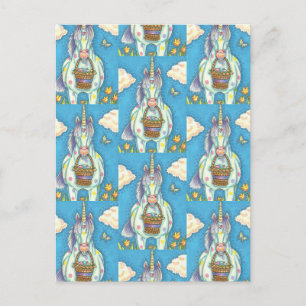 EENVOUDIGER BASKET UNICORN, SNELD VANTASY HORSE BR BRIEFKAART