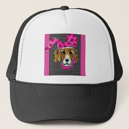 EENVOUDIGER BEAGE TRUCKER PET (Voorkant)