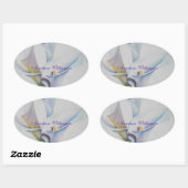 EENVOUDIGER BEHOUDEN ... OVALE STICKER (Vel)