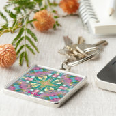 EENVOUDIGER BRIDGET ~ Religieus kruis ~ Gepersonal Sleutelhanger (Zijkant)