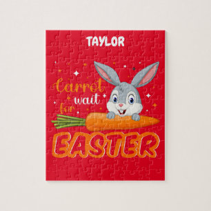 EENVOUDIGER "BUNNY MET CARROT" GEPUBLICEERD. LEGPUZZEL