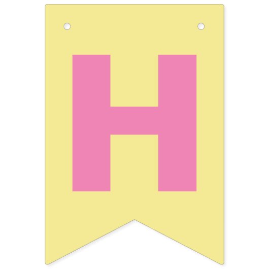 "EENVOUDIGER BUNTING BANNER AANPASSEN" (Derde vlag)